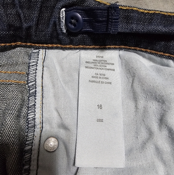 Straight Leg Levi's- Size 16 Boys - Picture 3 of 5